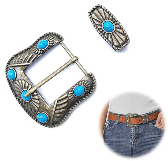 BELTROAD Westerse Riem Gespen Voor Mannen Vrouwen Cowboy Rodeo Cowgirl Western Party Mens Vervanging Nieuwigheid Riem Gesp Geschenken, 05-goud ( Bull), Medium