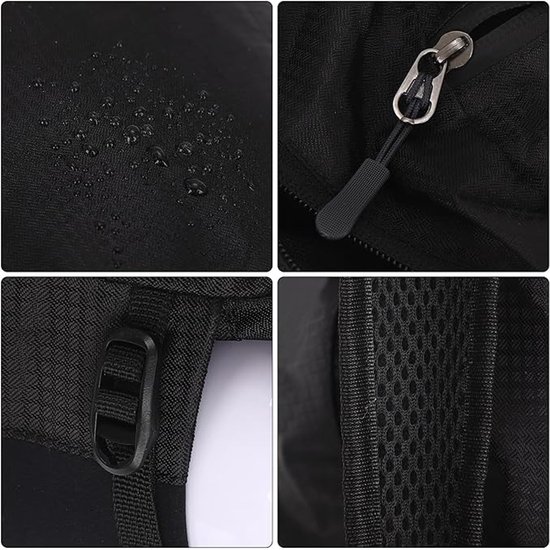 Snorthy Wandelrugzak, 80 l, grote campingrugzak, lichtgewicht opvouwbare rugzakken voor mannen en vrouwen, waterdichte wandelrugzak, dagrugzak, reistas voor trekking, bergbeklimmer, wandelen, klimmen