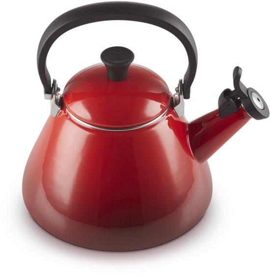 Le Creuset fluitketel Kone - Kersenrood
