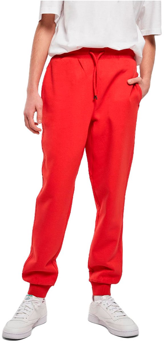 Urban Classics Basic Heren joggingbroek S Rood