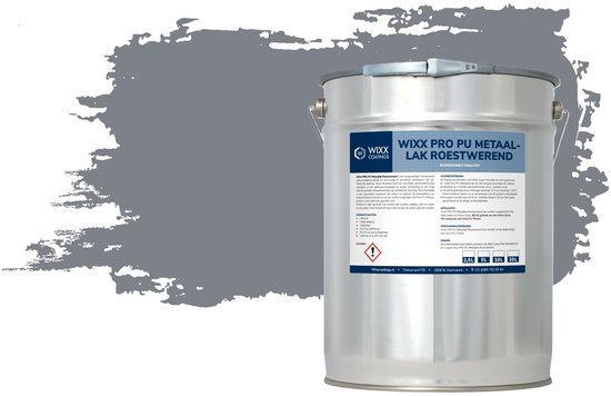 Peinture antirouille pour métal Wixx PRO PU - 2,5 L - RAL 7046 | Télégray 2