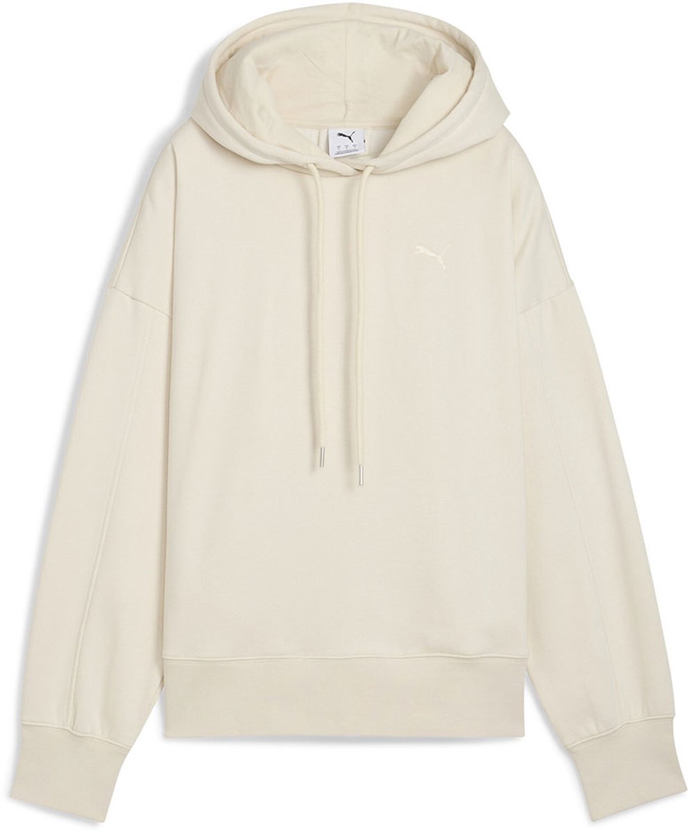 Puma Her Oversized Hoodie Vrouw Alpine Snow