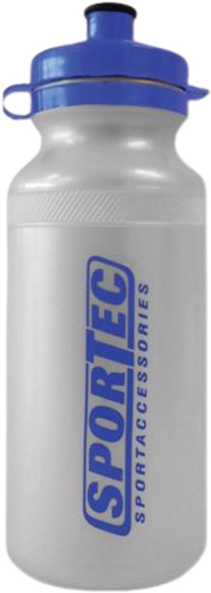 Sportec Bidon 0.5 Liter Wit/Blauw