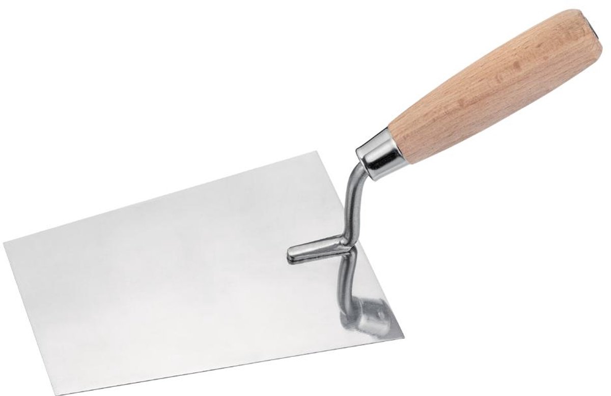 WESTEX pleisterspaan met houten handgreep, 180 mm