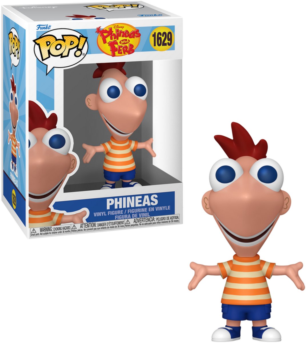 Funko Pop! Disney: Phineas and Ferb - Phineas #1629