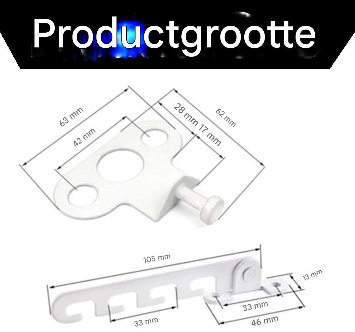 Inovra ® 2 stuks raamvergrendelingen, instellen van de