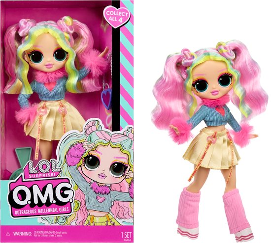 L.O.L. Surprise OMG Doll Bubblegum D.J