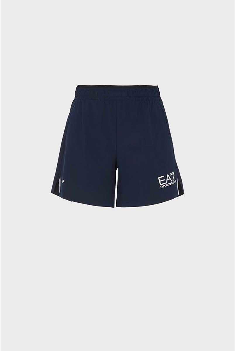 Ea7 Emporio Armani 8nts70 Korte Sportbroek Blauw S Vrouw