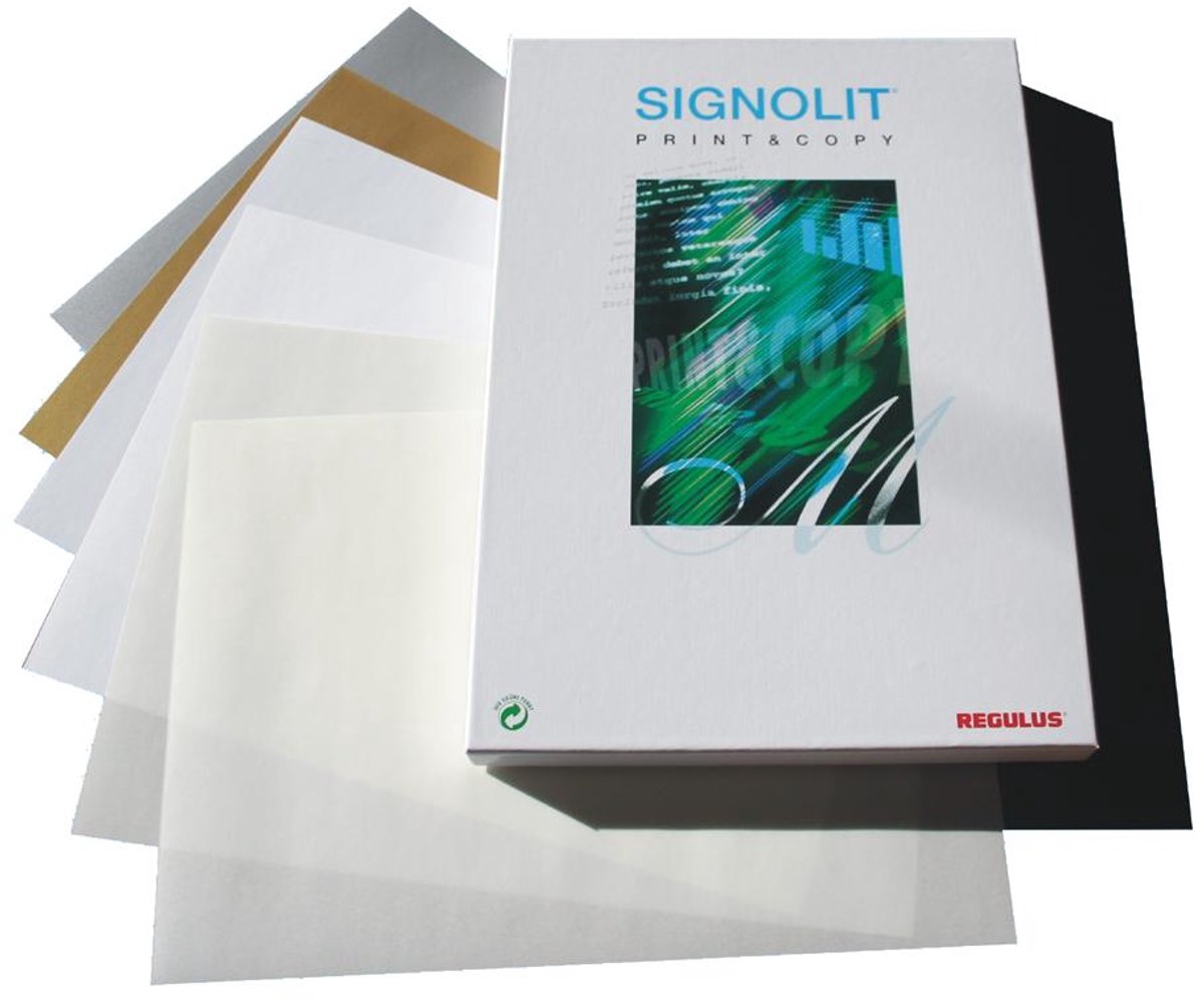 REGULUS zelfklevende folie SIGNOLIT SC, A4 formaat, wit mat