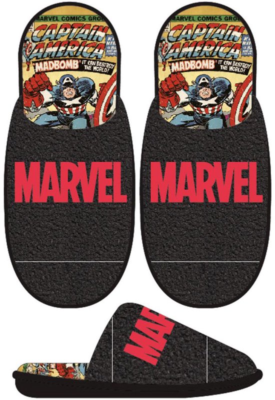 Marvel Pantoufles Pantoufles femmes Chaussures à enfiler