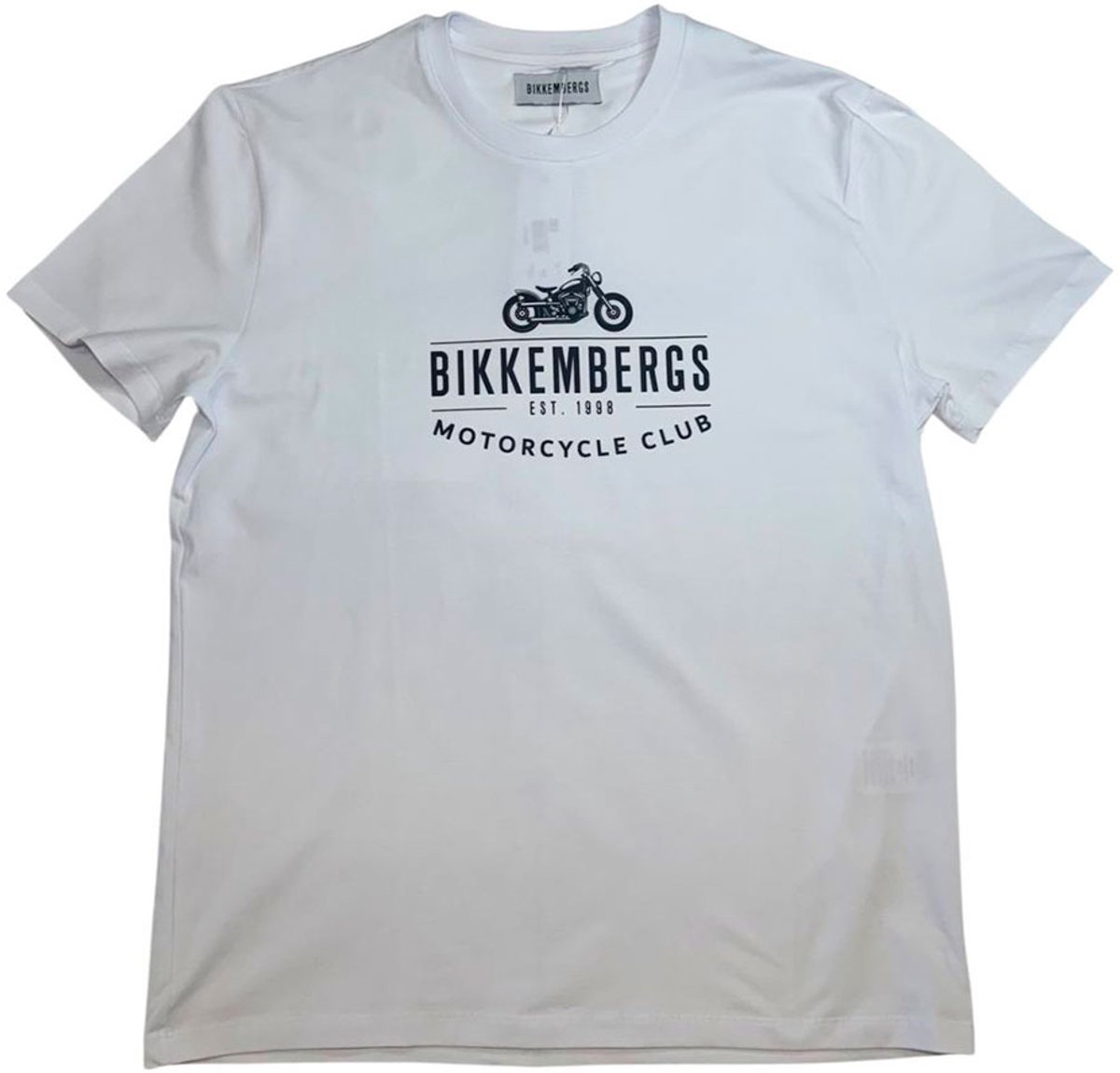Bikkembergs Bmt1211 T-shirt Met Korte Mouwen Wit M Man