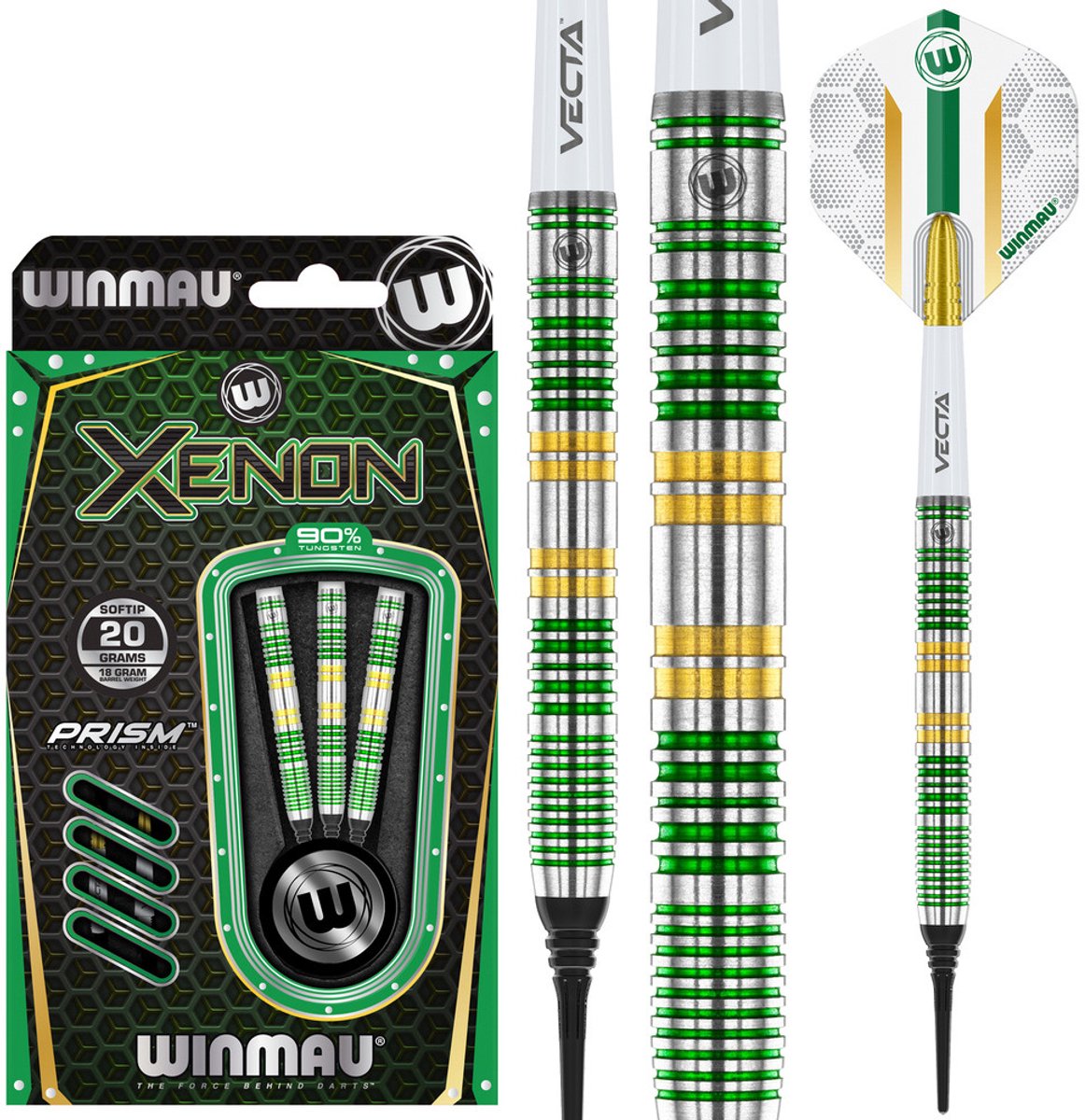 Winmau Xenon 90% - Soft Tip Darts