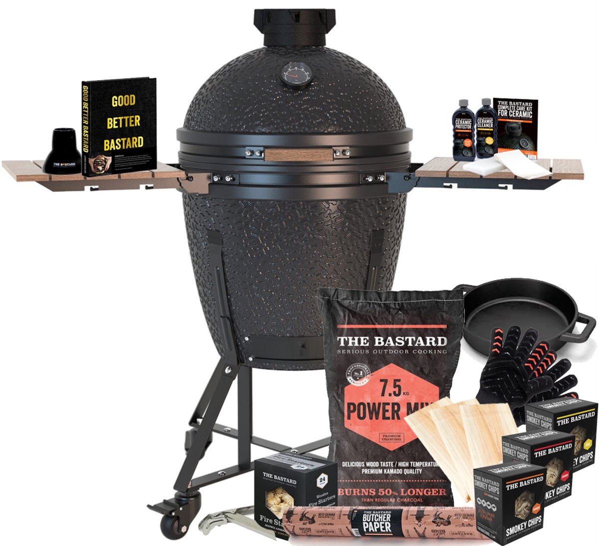 The Bastard Anniversary Edition Large black satin promopack