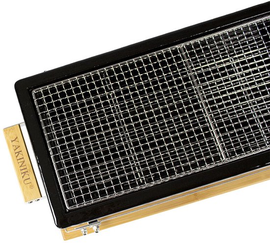 YAKINIKU Shichirin - LARGE - Rechthoekig - 55,5x25,5 cm - Keramiek - 4-8 Personen - Konro & Yakitori Grill - Japanse Tafelgrill van Yakiniku — afbeelding 4