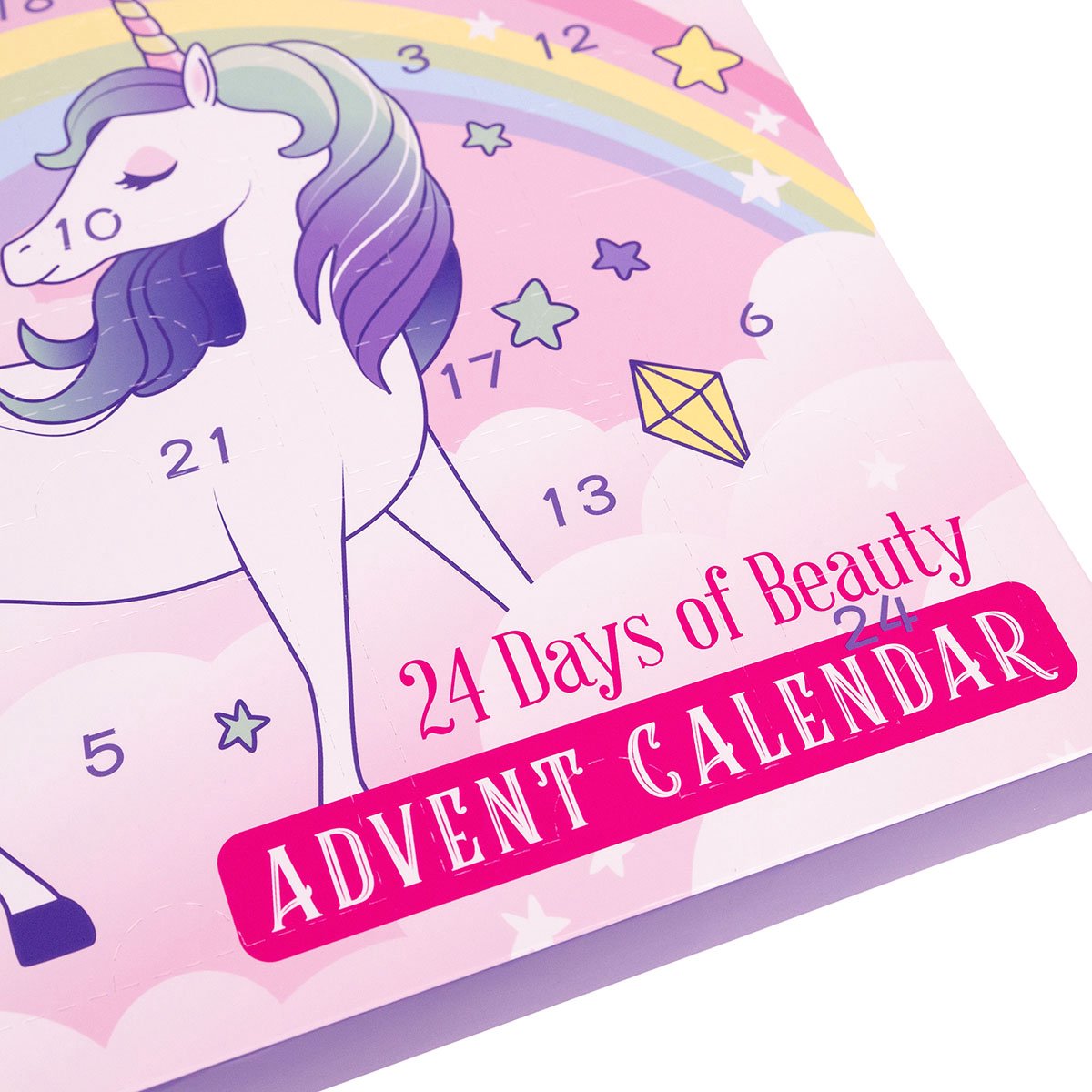 Adventskalender 2026 Make up Kind - Beauty Meisjes - Unicorn - 24 verrassingen - Make-up Geschenkset Kinderen Dames - Cadeau meisje 3 jaar, 4 jaar, 5 jaar, 6 jaar, 7 jaar, 8 jaar - Eenhoorn cadeautjes – foto 4