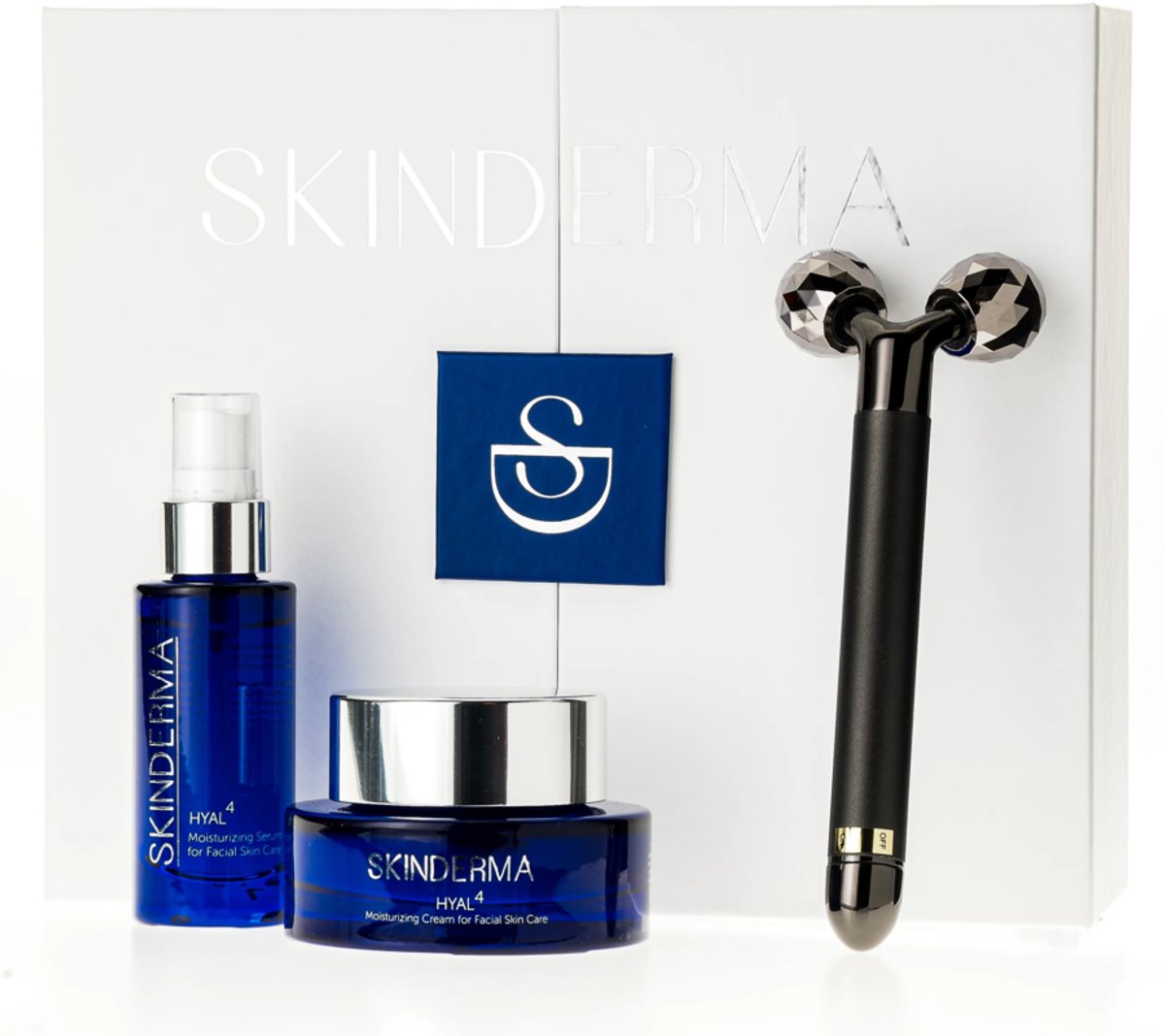 Skinderma HYAL-4 gezichtsverzorgingsset 3 stuks.