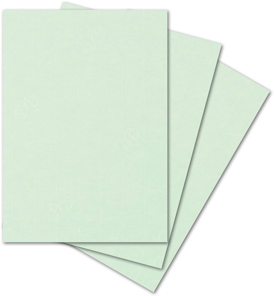 Enveloppes vert menthe élégantes - 50 pièces - Format A4 - Haute qualité