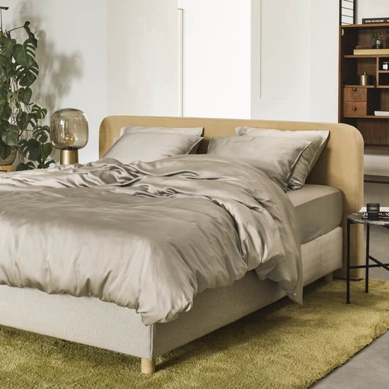 Essenza Dekbedovertrek Zeia (flanel) - Litsjumeaux XL - 260x200/220 cm - Anthracite