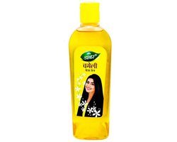 Dabur Jasmine Hair Oil 175ml – Voedende Haarolie met Jasmijn, Versterkt en Verzorgt voor Glanzend, Gezond Haar| Met Kajal Sticker