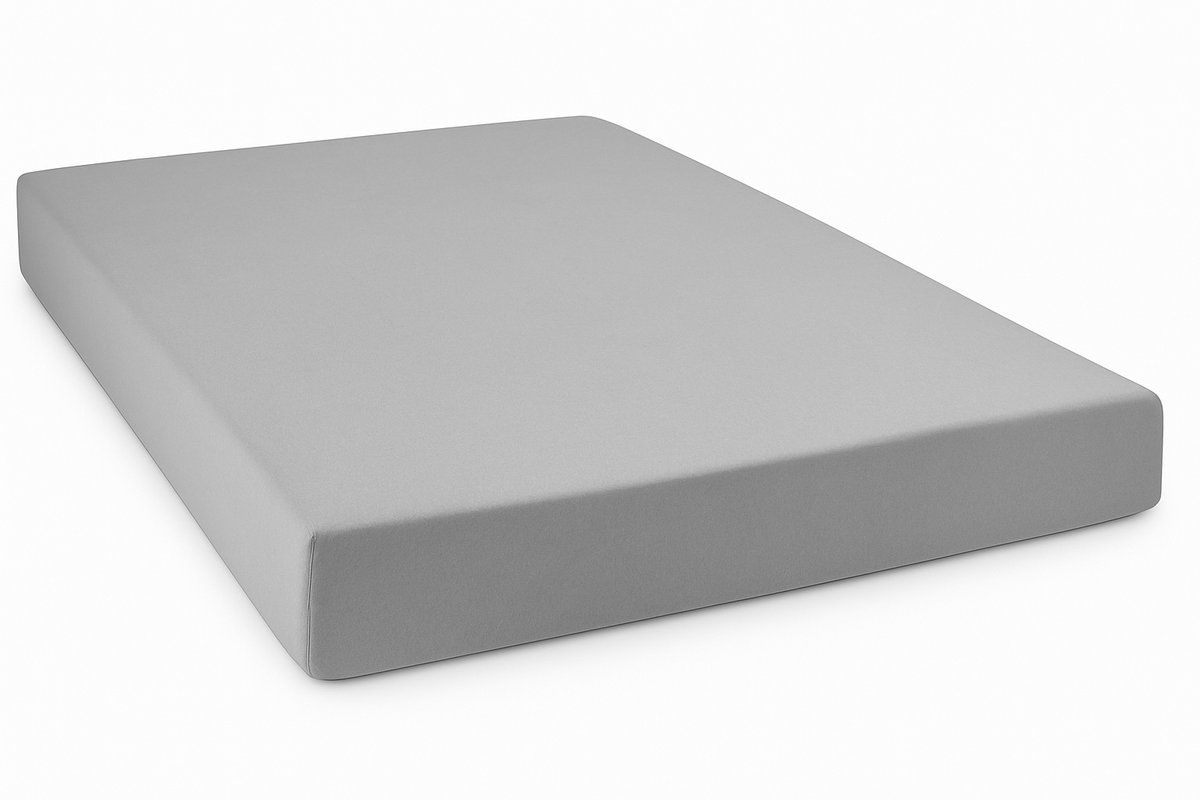 Vtwonen - Katoen - Hoeslaken - 180x200cm - Grijs