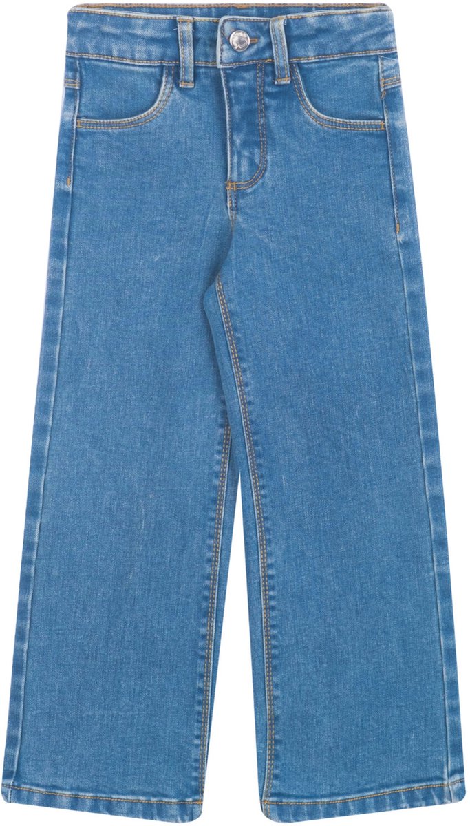 Someone - Meisjes broek - Maat 92 - Meisjes - Jeans Blue -