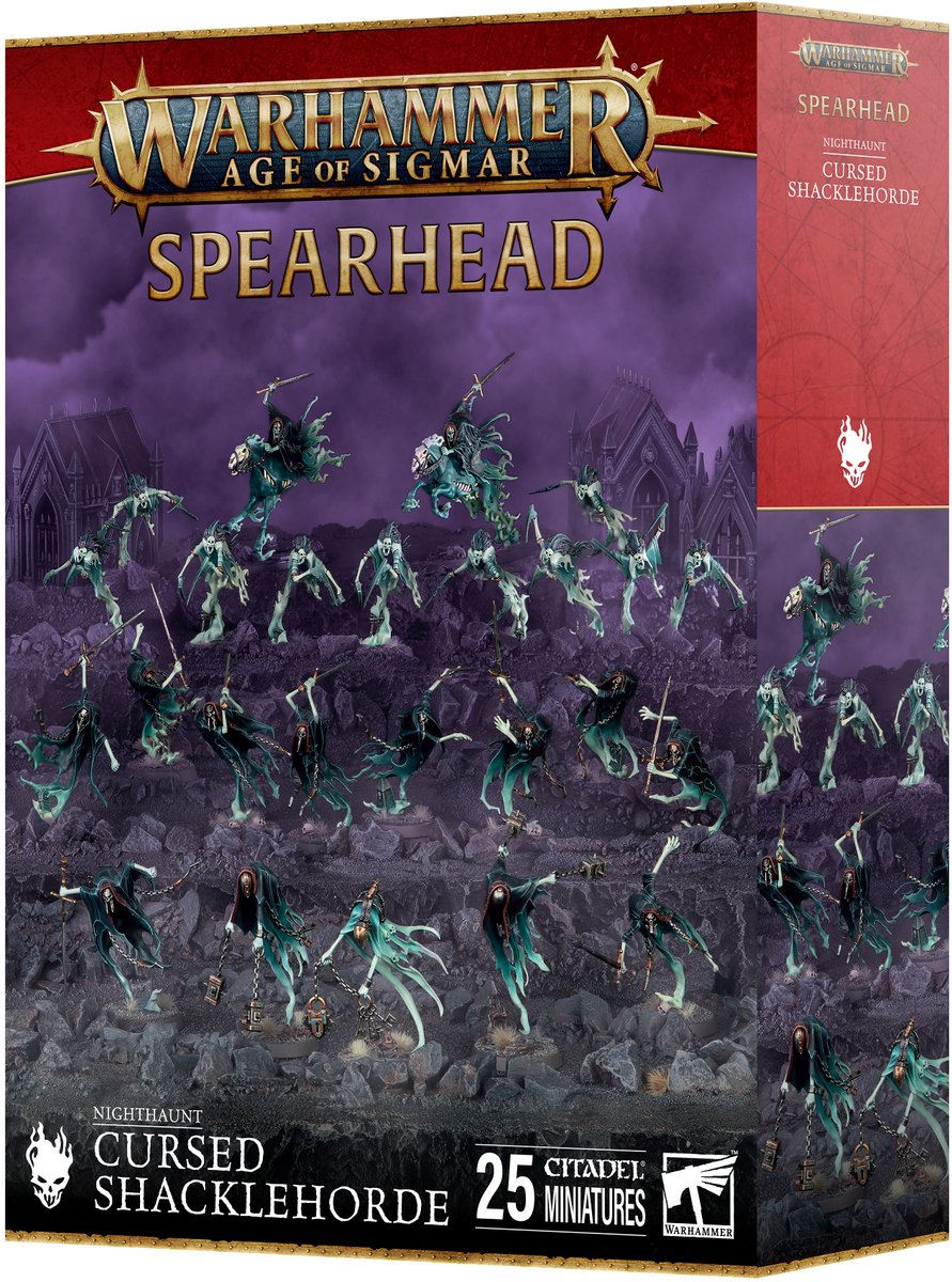 Spearhead: Nighthaunt Cursed Shacklehorde