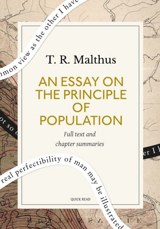 An Essay on the Principle of Population: A Quick Read editio ... - cover