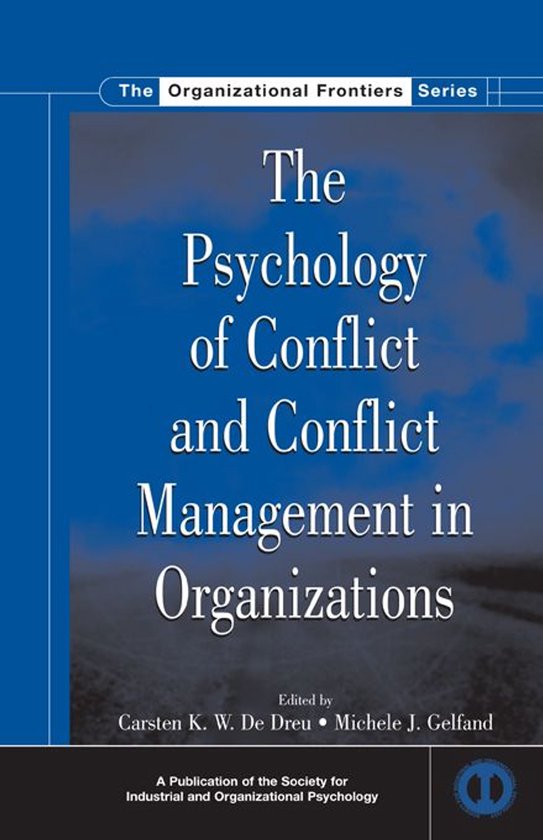 The Psychology of Conflict and Conflict Management in Organi ... - cover