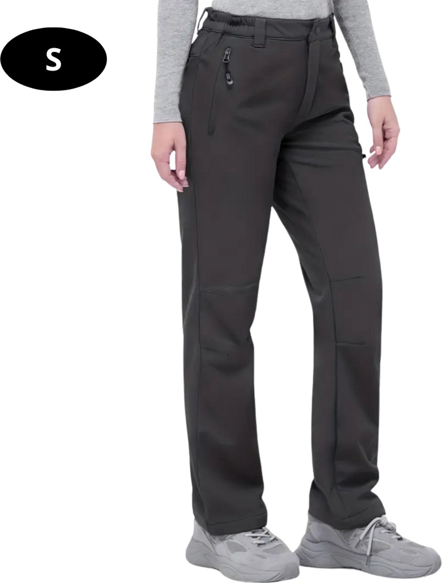 Bovista Skibroek Skipak Snowboard Broek Winterbroek Sneeuwbroek Dames Wintersport Grijs