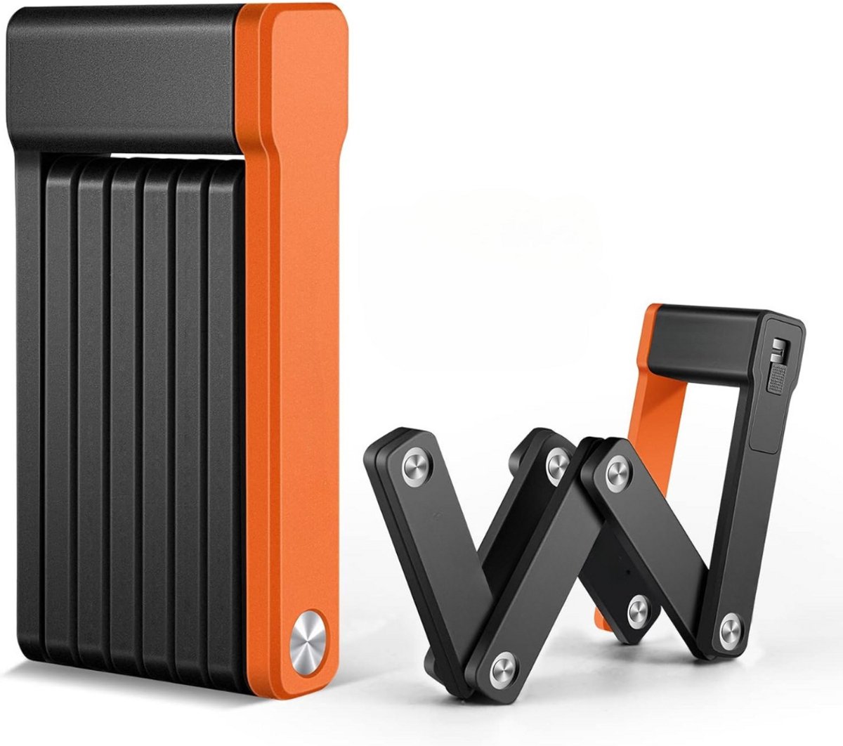 Lexium Vouwslot - Slot voor Electrische Fietsen en Fatbike - Fietsslot - Voor elk type Fiets - Met Houder