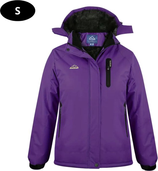 Skipak voor dames, eendelig, winter, warm, sneeuw, skiën, outdoor, waterdicht, jumpsuit, lange overall met capuchon, snowboard, waterdicht, sneeuwpak, Z2-whiz2e, S Skipak voor dames, eendelig, winter, warm, sneeuw, skiën, outdoor, waterdicht, jumpsuit, lange overall met capuchon, snowboard, waterdicht, sneeuwpak, Z2-whiz2e, S