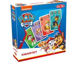 foto van Tactic PAW Patrol Kwartet – Kaartspel – Kinderspel – Vanaf 4 jaar – 2-4 spelers