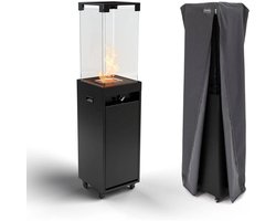 Planika - Buiten Gashaard en Terrasverwarmer - Zwart - Terrasheater - 8,2kW