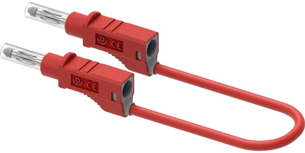 Electro PJP 2212/600V-CD1-50R Meetsnoer 50 cm Rood 1 stuk(s)