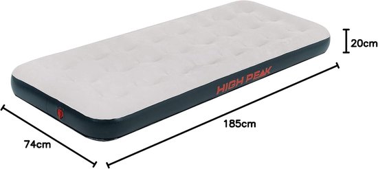 Uniseks luchtbed antislip ademend en robuust voor binnen en buiten — afbeelding 3