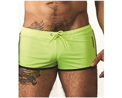 Mister b urban ibiza shorts neon yellow blue xl