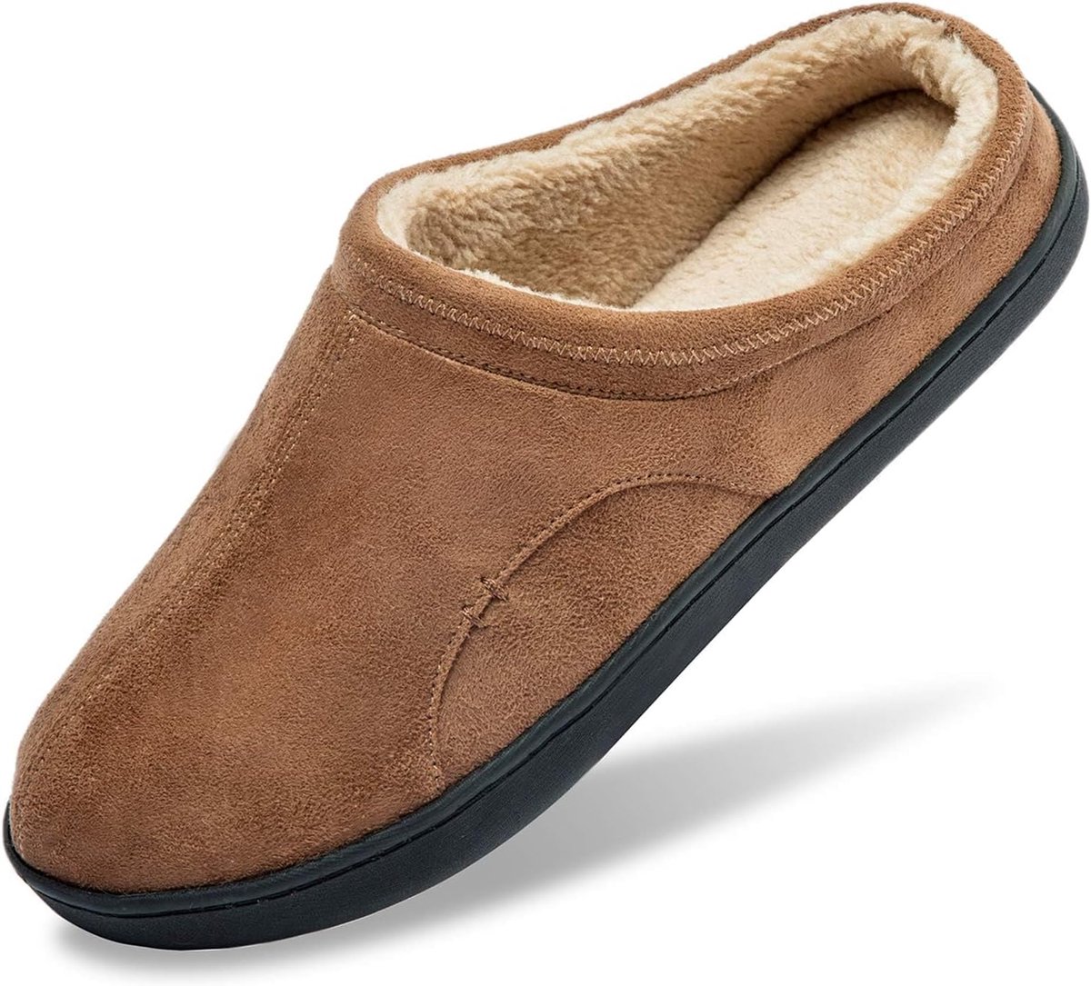 Comfortabele Winter Pantoffels voor Heren met Memory Foam en Antislip Zool