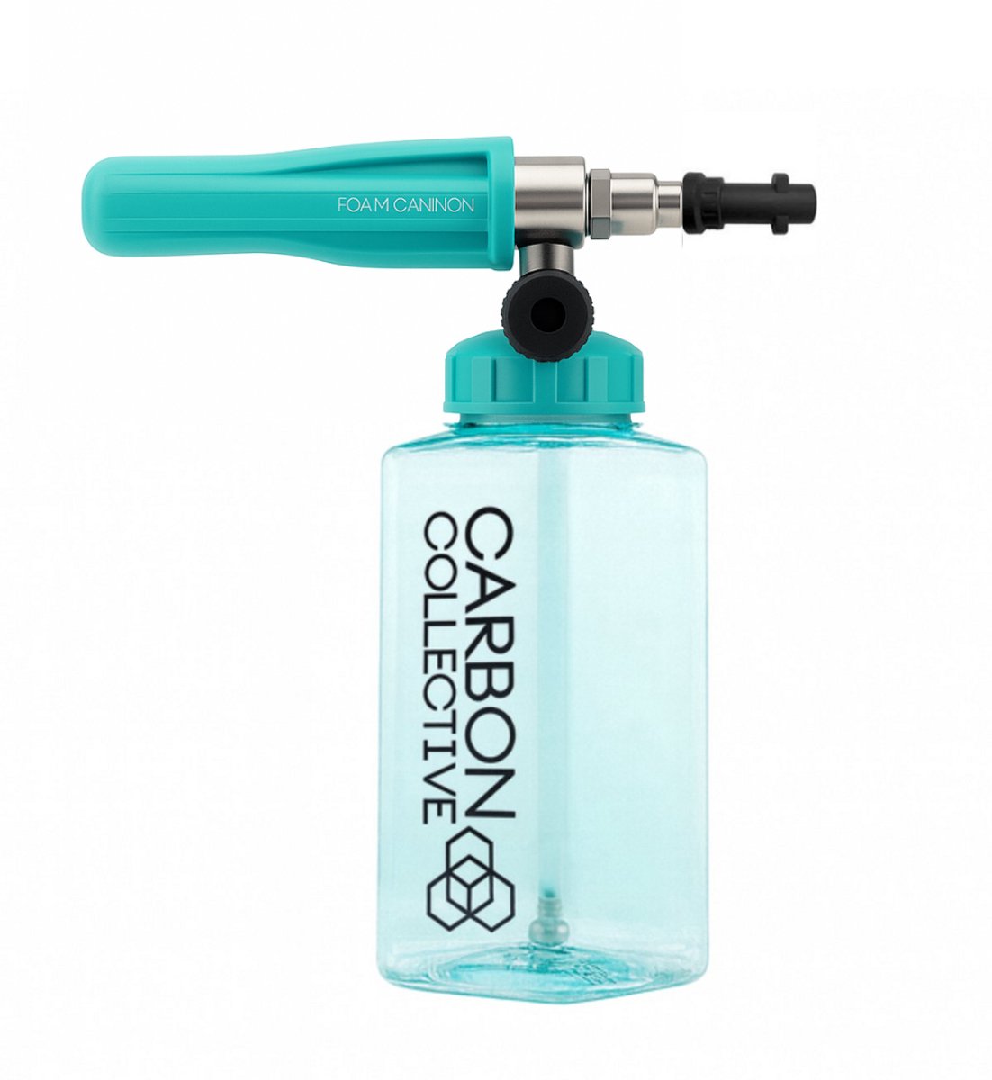 CARBON COLLECTIVE – Ultimate HD Snow Foam Lance – Clear Teal – Transparent Blue - KARCHER K-SERIES