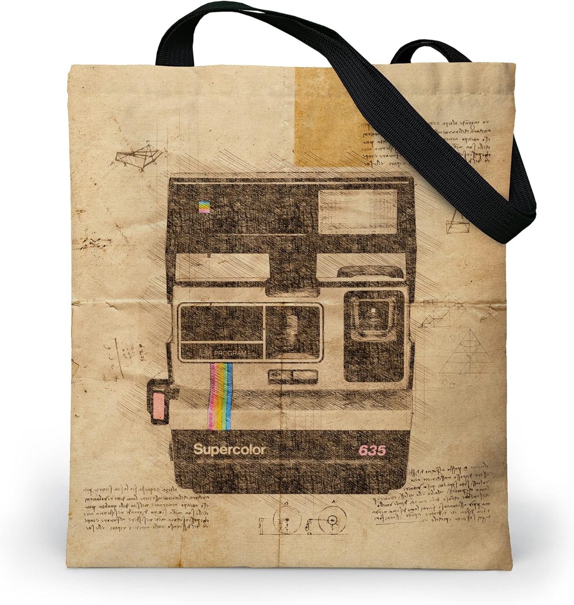 Dames Tote Bag met Ritssluiting - Ruime Schoudertas van Oxford Stof