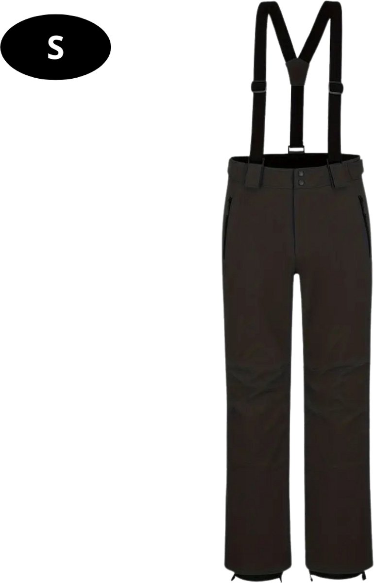 Livano Skibroek Skipak Snowboard Broek Winterbroek Sneeuwbroek Heren Wintersport Zwart