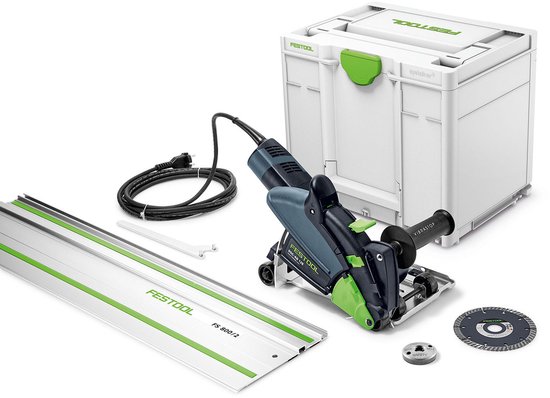 Festool DSC-AG 125-Plus-FS Railslijper 125mm in Systainer met FS 800/2 geleiderail - 578530