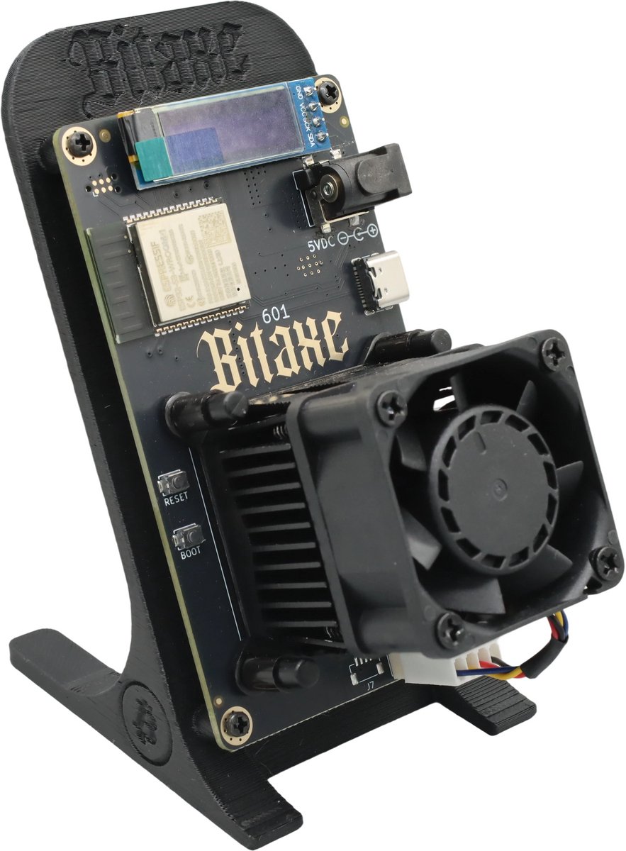 Bitaxe 601 Gamma - Inclusief Stand & EU Stekker - 1.2 TH/s - Bitcoin Mini  Miner Kit -... | bol