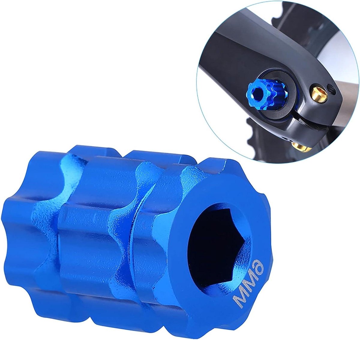 Allecto plus - Crankverwijderingsgereedschap voor fietsreparatie - Shimano HollowTech XT XTR - Fietsendrager