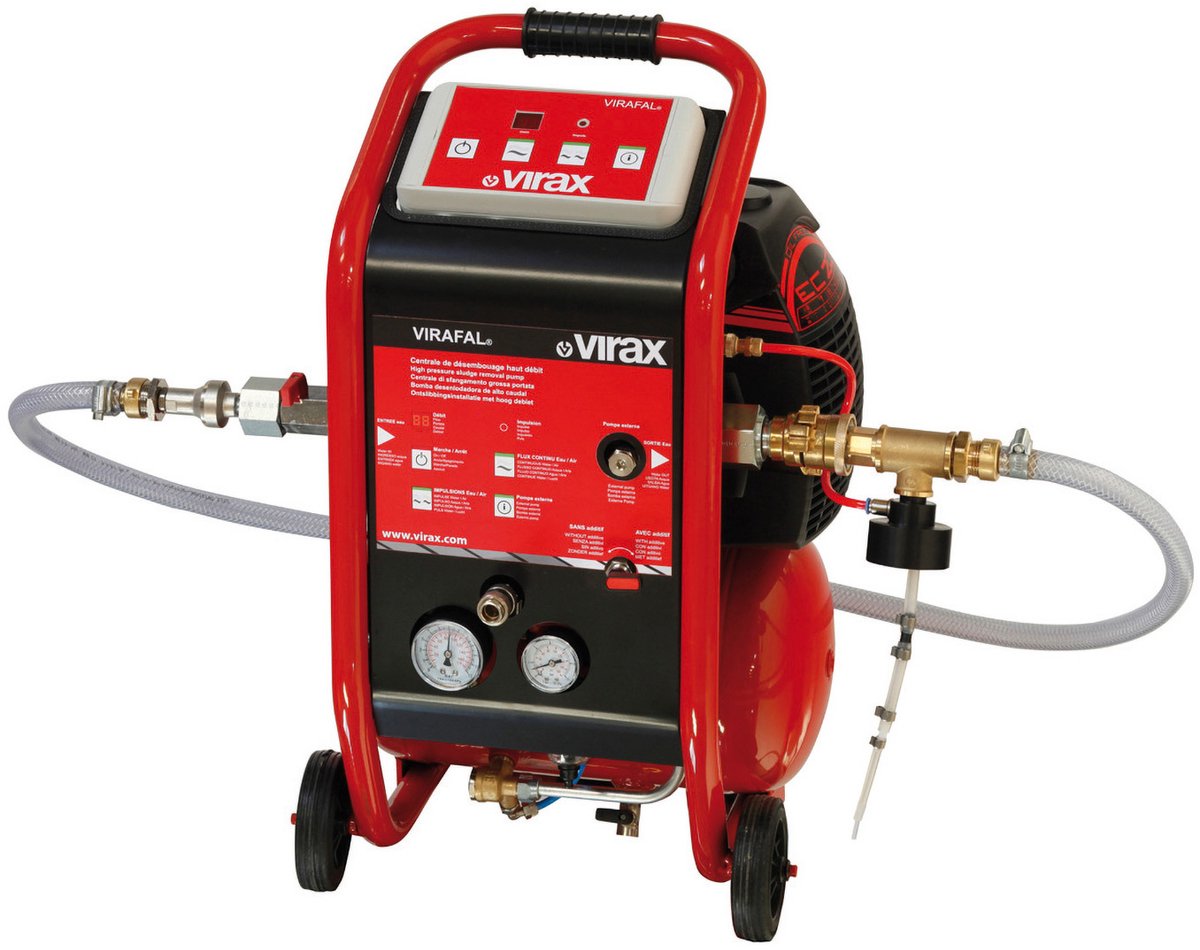 VIRAX VIRAFAL krachtige ontluchter + injector + reduceerventiel -...