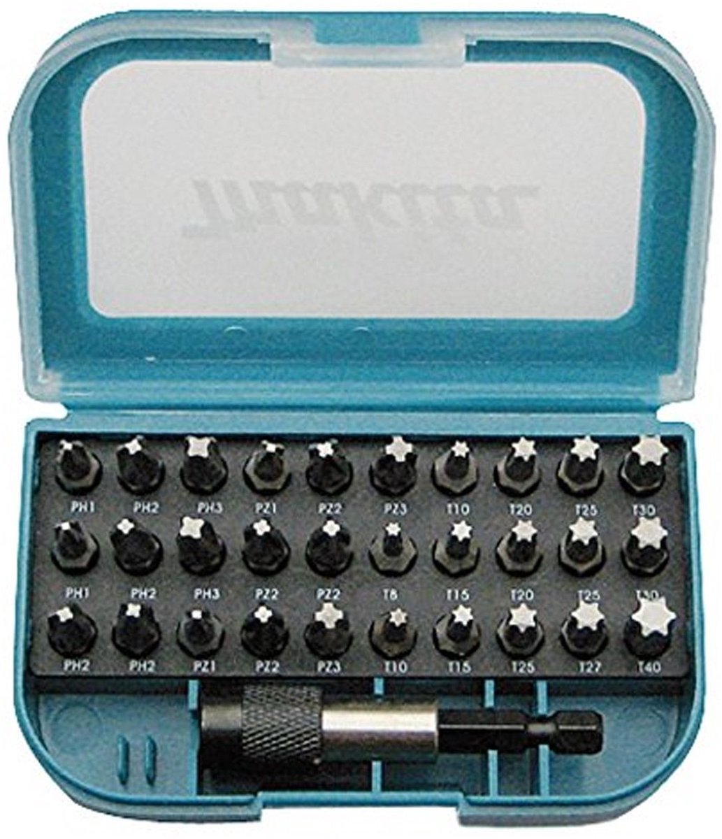 Makita Bit-Box MIX 31-delig. Set 10x P-73374 - Theken-Display P-73380