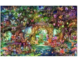 foto van (Wilma) Ravensburger puzzel De verborgen wereld van de elfjes - Legpuzzel - 4000 stukjes