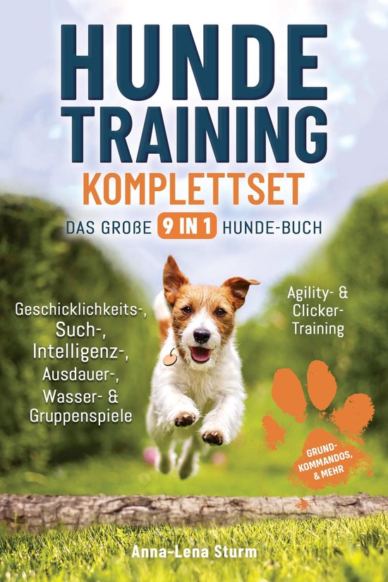 Hundetraining Komplettset – Das große 9 in 1 Hunde-Buch - cover