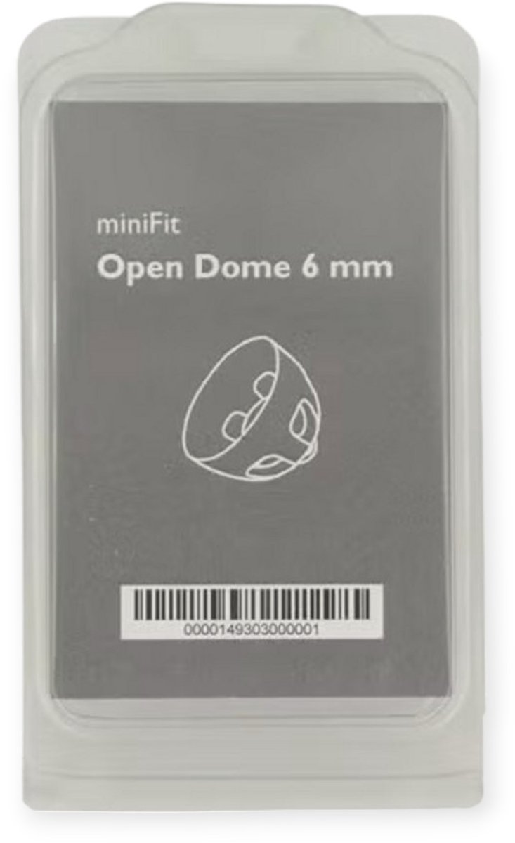 Bernafon Open Domes miniFit 6 mm - 10 stuks - hoortoestel domes