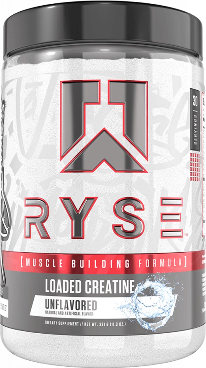 RYSE Loaded Creatine Unflavoured (30 serv) Unflavoured - Creatine - Creatine-Mix