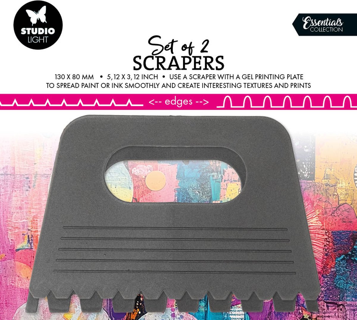 Scrapers set of 2 - Essentials nr. 02